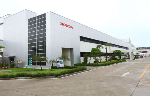 Thailand floods force Honda motorcycle plant to halt production in Rayong, two day shutdown