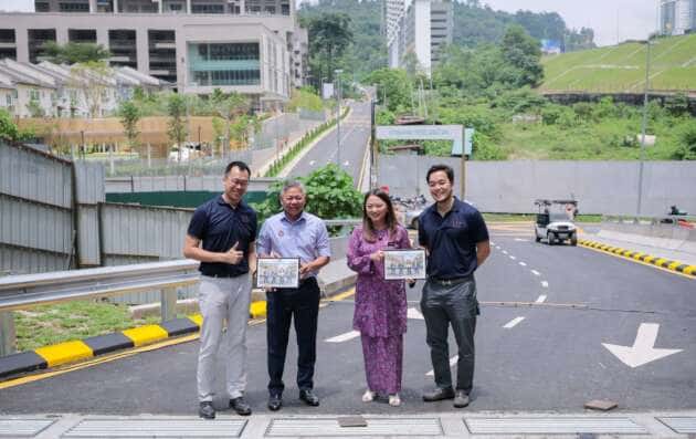 MK’s ‘Bon Kiara link’ finally open – directly connects Jalan Kiara 3, Kg Segambut Dalam to Solaris Dutamas