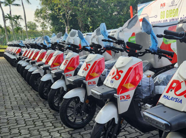 Pos Malaysia now operates 1,585 EVs, one in three parcels delivered via electric vehicles