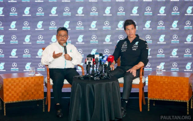 Petronas advanced sustainable fuel, Syntium engine oils and Tutela fluids powering Mercedes-AMG F1 team