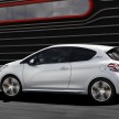 Peugeot 208 GTi: production model pictures released, on sale in the UK next spring