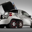 Rinspeed Dock+Go – enter the backpack on wheels