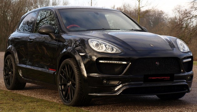 3 Merdad shows 670 hp coupe Porsche Cayenne Turbo