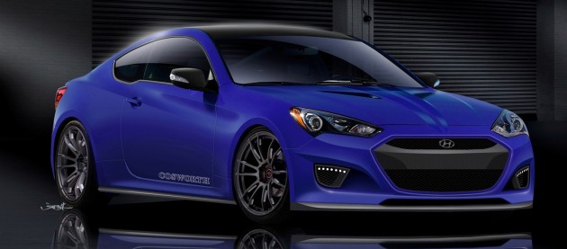 37448_1_1 Hyundai Genesis Coupe by Cosworth is SEMA-bound