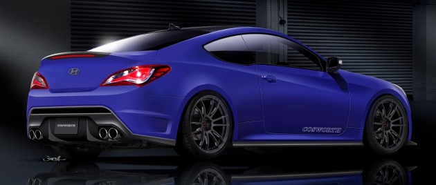 37449_1_1 Hyundai Genesis Coupe by Cosworth is SEMA-bound