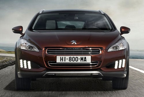 Frankfurt: Diesel electric hybrid Peugeot 508 RXH
