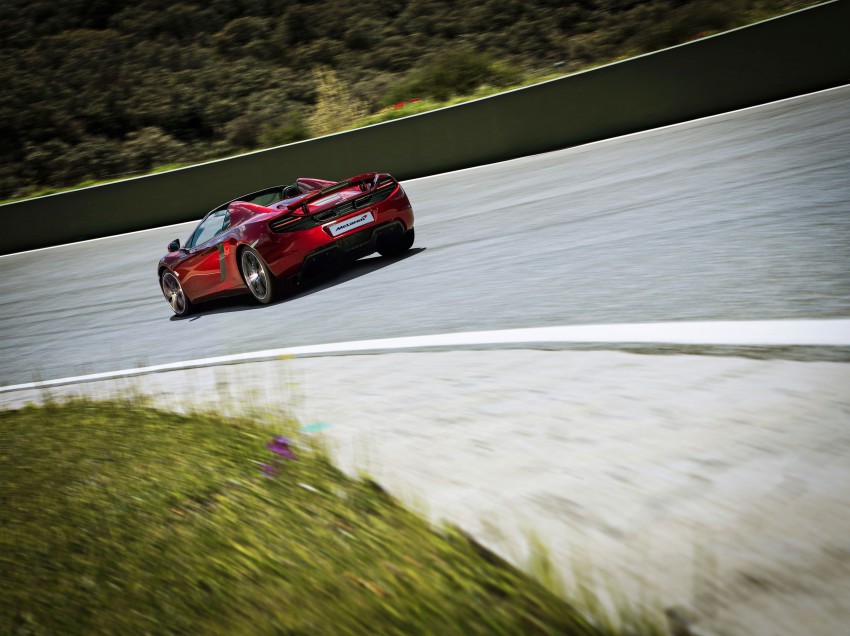 McLaren MP4-12C Spider – now with infinite headroom 115975
