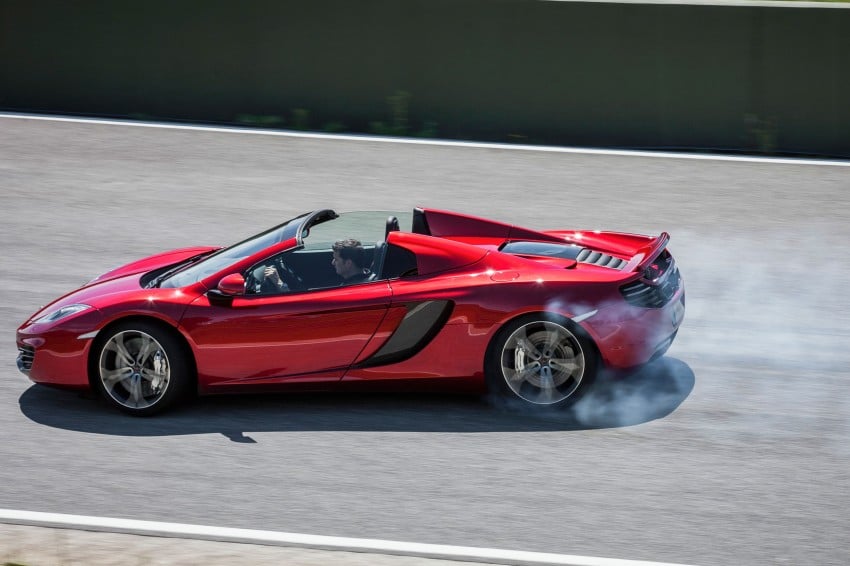 McLaren MP4-12C Spider – now with infinite headroom 115982