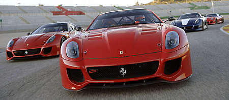 Felipe Massa stars in Ferrari 599XX shakedown