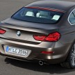 BMW officially reveals the 4-door 6-Series Gran Coupe
