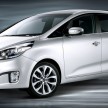 Third-gen Kia Carens for Paris world premiere