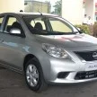 Nissan Almera previewed: a short drive on a test track