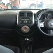 Nissan Almera previewed: a short drive on a test track
