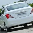 Nissan Almera previewed: a short drive on a test track