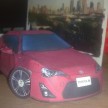 Toyota 86 assembled. Photo taken. Prize will be won.