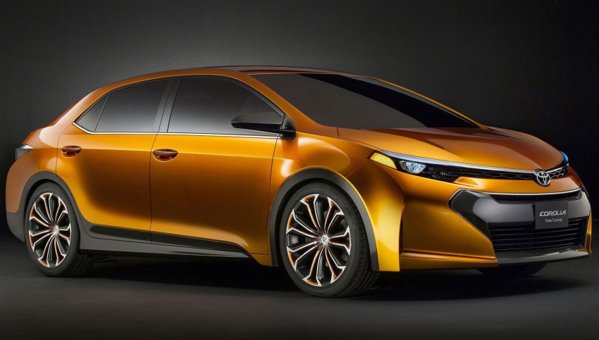 Toyota Corolla Furia Concept previews next-gen Corolla Altis – bigger body, edgier design 149901