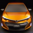Toyota Corolla Furia Concept previews next-gen Corolla Altis – bigger body, edgier design