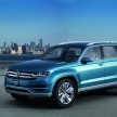Volkswagen CrossBlue Concept: MQB-based 7-seater