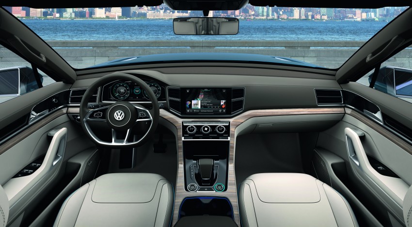 Volkswagen CrossBlue Concept: MQB-based 7-seater 149720