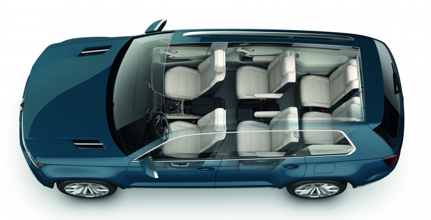 Volkswagen CrossBlue Concept: MQB-based 7-seater 149710