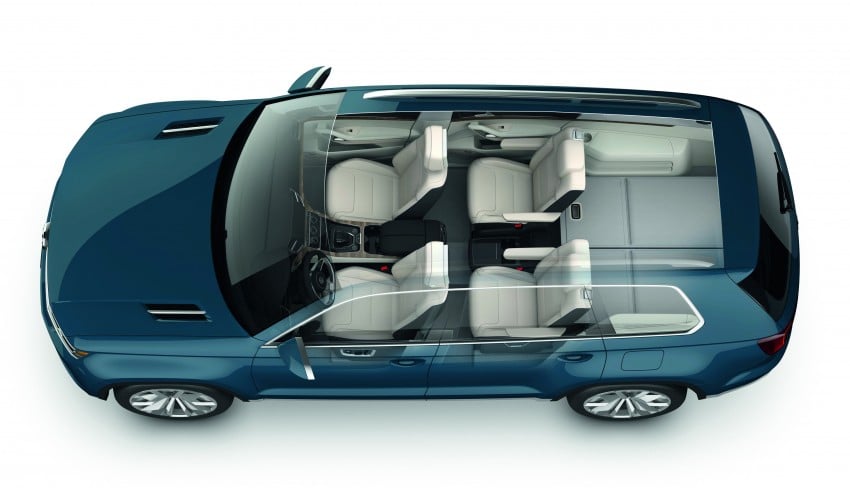 Volkswagen CrossBlue Concept: MQB-based 7-seater 149708