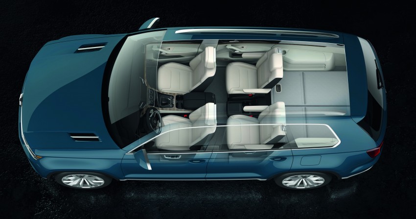 Volkswagen CrossBlue Concept: MQB-based 7-seater 149702