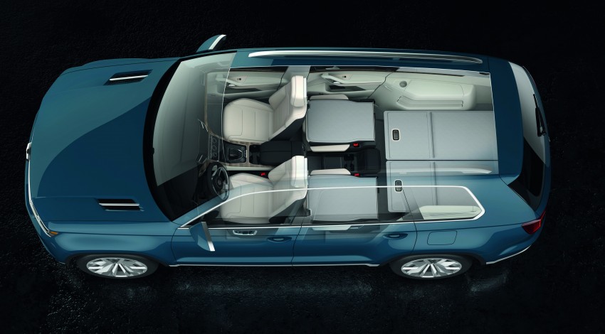 Volkswagen CrossBlue Concept: MQB-based 7-seater 149704