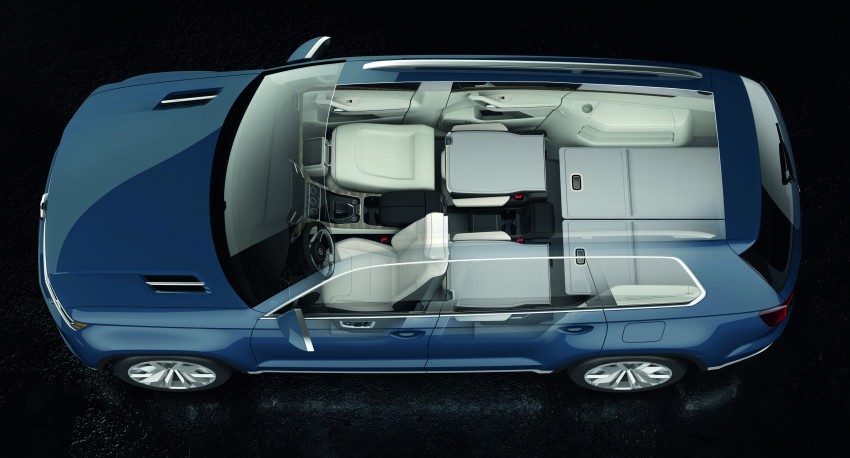 Volkswagen CrossBlue Concept: MQB-based 7-seater 149698