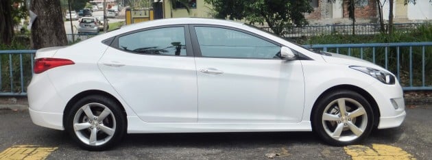 DSCF2570 Hyundai Elantra MD 1.8 Premium test drive review