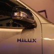 Toyota Hilux facelift launched: 5 variants, RM73k to 107k