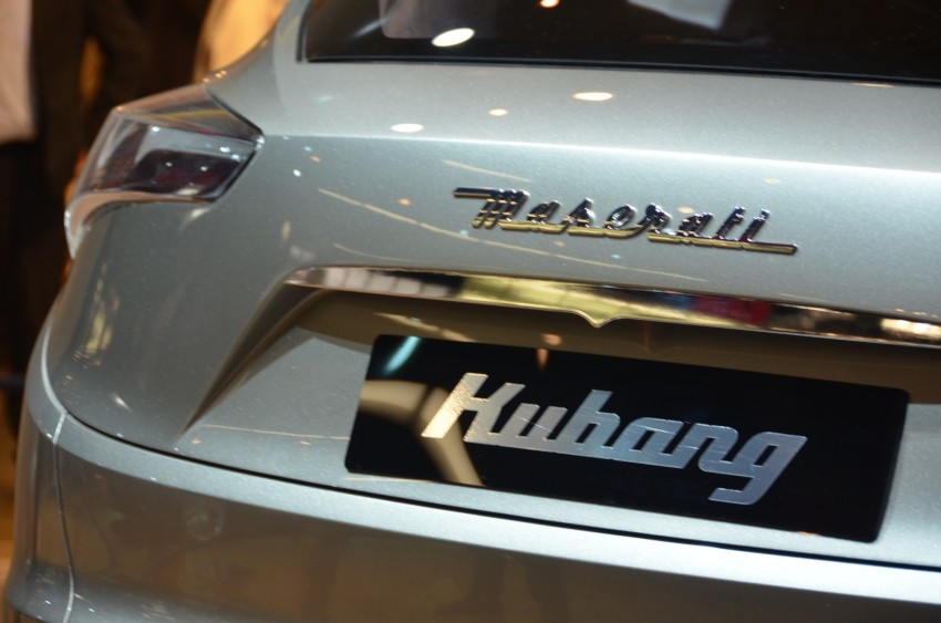Frankfurt: Maserati joins super SUV race with a Kubang! 68992