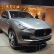 Frankfurt: Maserati joins super SUV race with a Kubang!