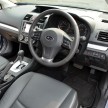 Malaysian-assembled CKD Subaru XV 2.0i makes debut at IIMS 2012, local rollout in December