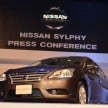 Nissan Sylphy launched in Thailand – new model gets improved 1.6, new 1.8, CVT; from 746,000 baht