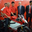 Naza opens largest Ducati Centre in Asia, launches the 1199 Panigale – 195 hp, 164 kg, from RM160,888