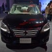 Nissan Sylphy launched in Thailand – new model gets improved 1.6, new 1.8, CVT; from 746,000 baht