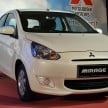 Mitsubishi Mirage officially launched – RM55k to 63k