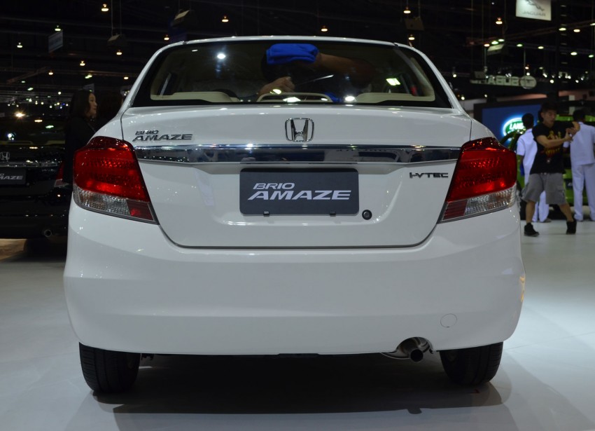 Honda Brio Amaze – Brio sedan eco car makes debut 143627