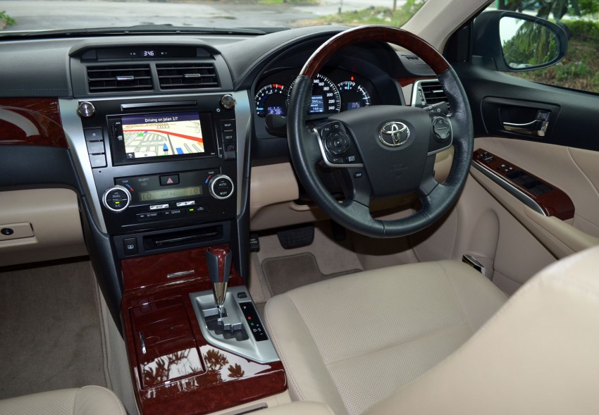 DRIVEN: Toyota Camry 2.5V Test Drive Report 135990