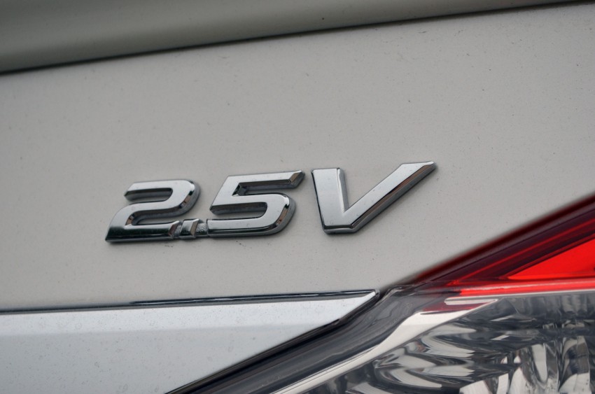 DRIVEN: Toyota Camry 2.5V Test Drive Report 136005