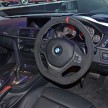 BMW F30 3-Series launch: BMW M Performance kit display