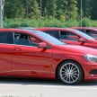 DRIVEN: W176 Mercedes-Benz A-Class – we sample the A200, A250 and A250 Sport in Slovenia