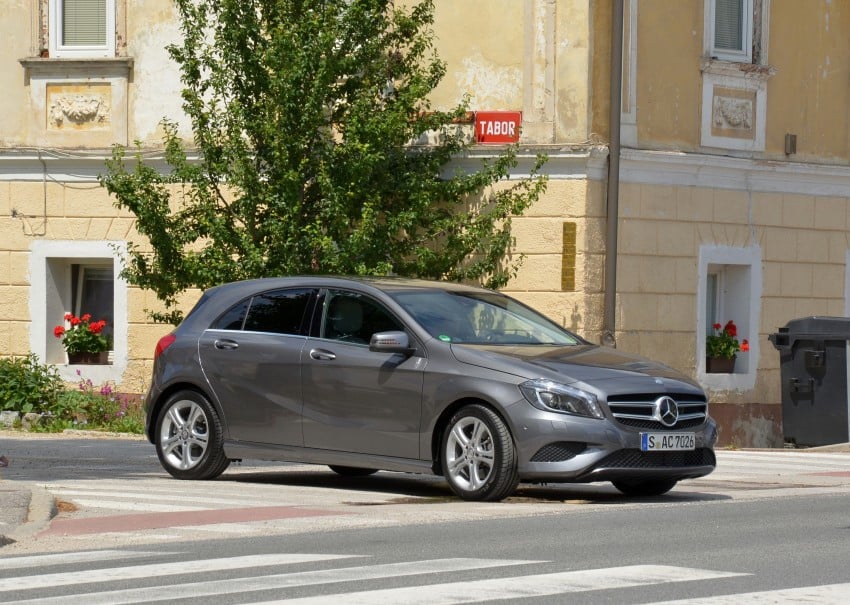 DRIVEN: W176 Mercedes-Benz A-Class – we sample the A200, A250 and A250 Sport in Slovenia 118500