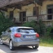 DRIVEN: W176 Mercedes-Benz A-Class – we sample the A200, A250 and A250 Sport in Slovenia