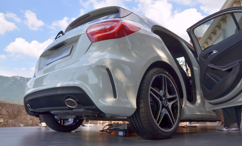 DRIVEN: W176 Mercedes-Benz A-Class – we sample the A200, A250 and A250 Sport in Slovenia 118523