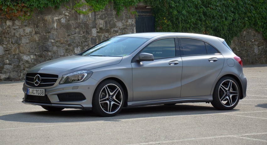 DRIVEN: W176 Mercedes-Benz A-Class – we sample the A200, A250 and A250 Sport in Slovenia 118534