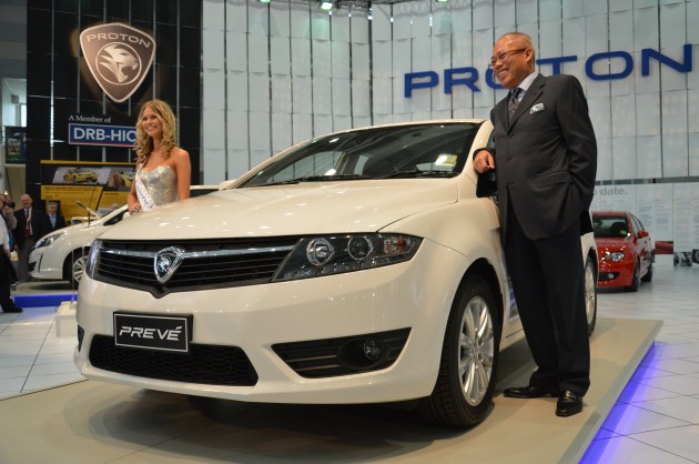 DSC_1067 Proton Preve and Exora make their Australian debut