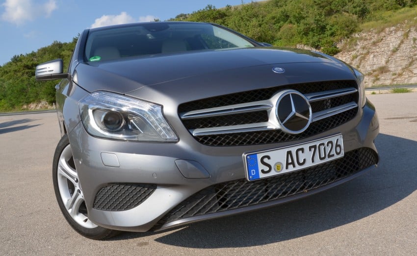 DRIVEN: W176 Mercedes-Benz A-Class – we sample the A200, A250 and A250 Sport in Slovenia 118546
