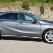 DRIVEN: W176 Mercedes-Benz A-Class – we sample the A200, A250 and A250 Sport in Slovenia