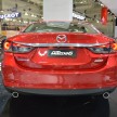 Mazda 6 sedan and wagon: live shots from Sydney